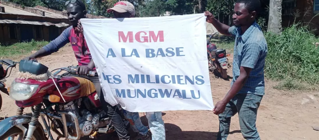 Djugu : manifestation de la société civile et forces vives pour exiger le départ de la société minière MGM de Mongbwalu