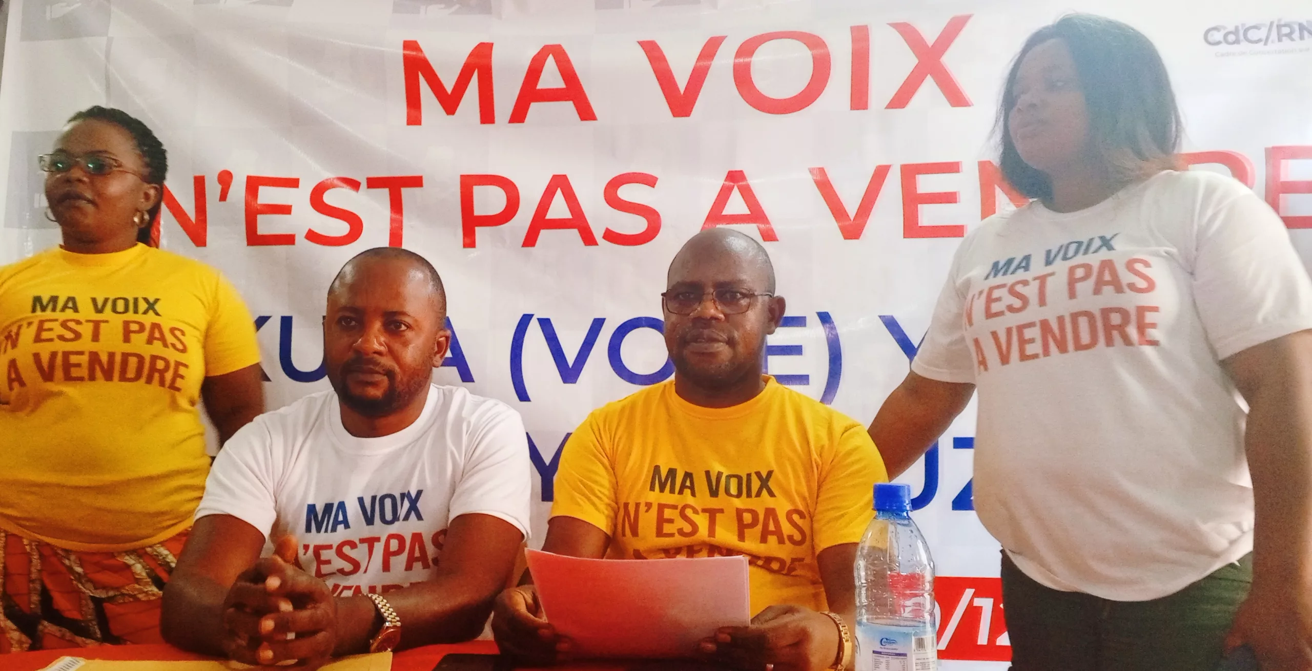 Ituri-Politique : la campagne « ma voix n’est pas à vendre » lancée à Bunia