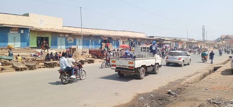 Bunia-circulation routière : vers peut-être une circulation aérée le long du marché central