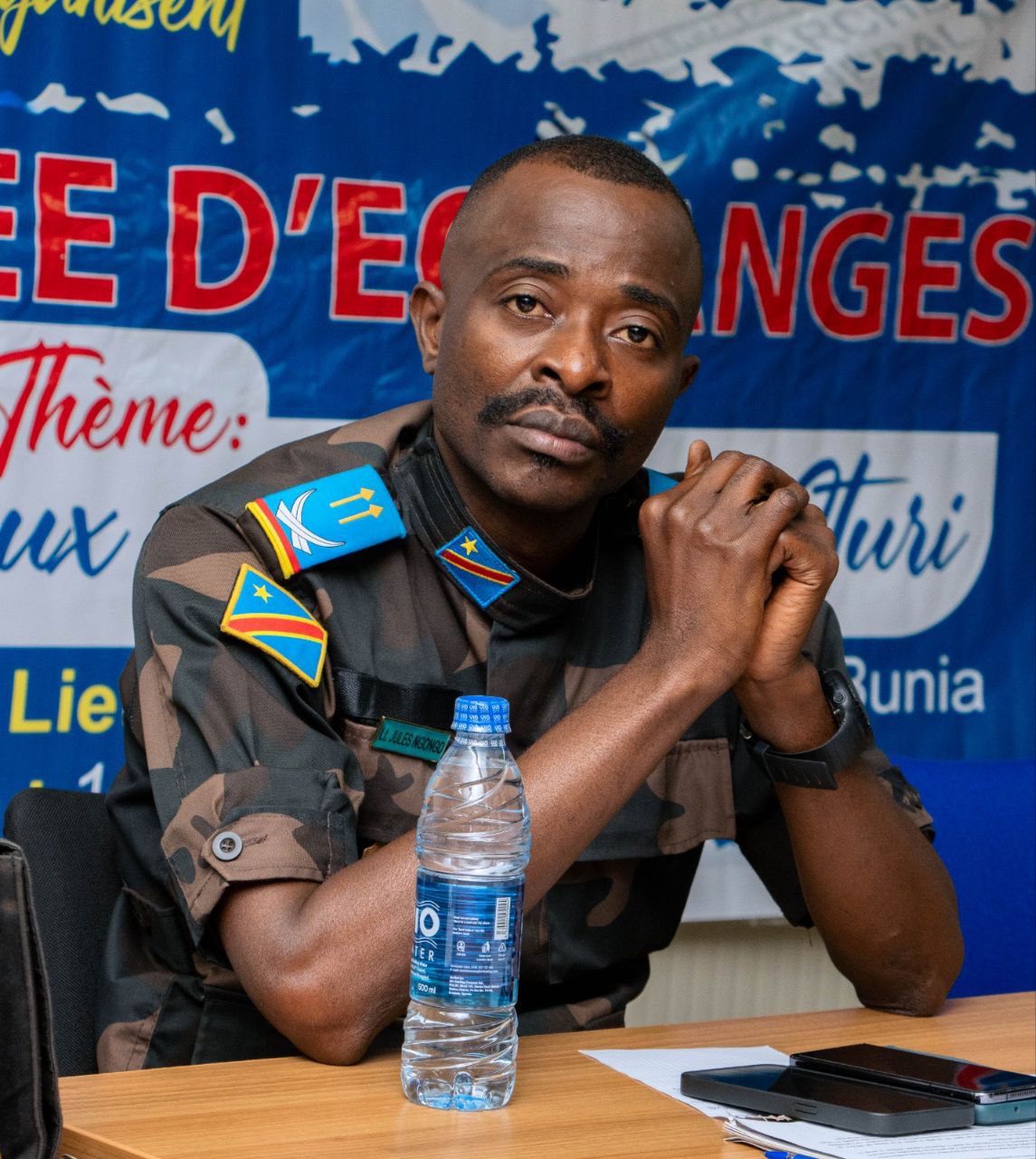 Clôture du mois de la liberté de la presse en Ituri: «commencez par vous respecter avant qu’on vous respecte» Lieutenant Jules Ngongo aux journalistes