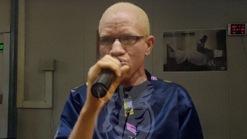Bunia : « être albinos ne m’a pas empêché d’être père de famille », Thomas Mubalekele