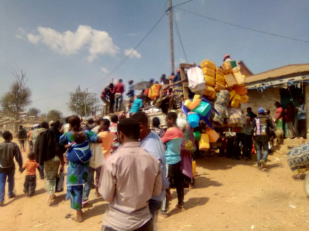 Arrivée massive des déplacés à Mongbwalu: une urgence d’assistance humanitaire s’y installe