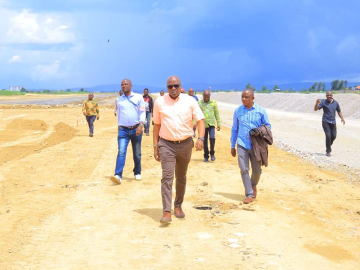 Bunia-Modernisation de l’aéroport international: une évolution accélérée, constate Pacifique Kahasha