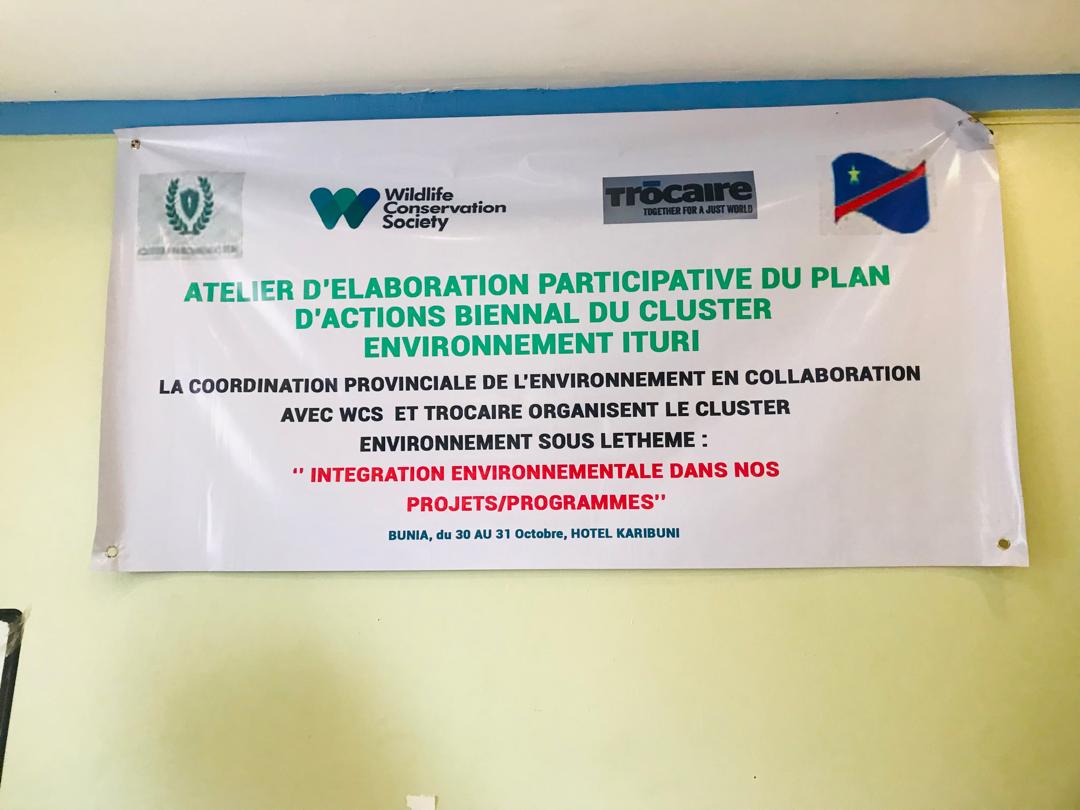 Bunia : un plan triennal conçu et validé par le cluster environnement en faveur de l’environnement